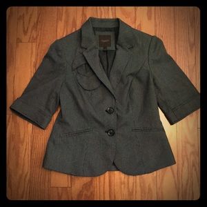 The Limited Career short sleeve suit jacket